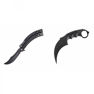 Night Duo Set (Motýlek+Karambit)