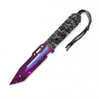 Paracord knife Galaxy Black  CS2