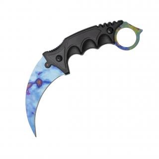 Premium Karambit Case Hardened - Blue Gem  CS2 Typ čepele: Ostrá