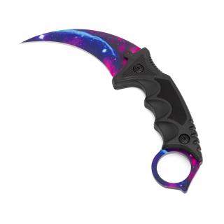 Premium Karambit Galaxy Black Typ čepele: Ostrá