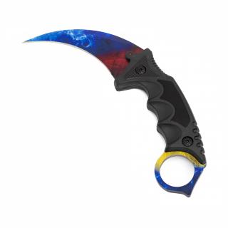 Premium Karambit Ice & Fire Typ čepele: Ostrá