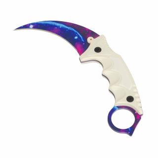 Premium Karambit White Galaxy Typ čepele: Ostrá