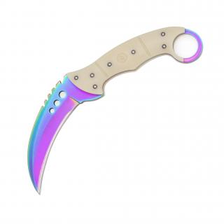 Talon White Fade  CS2