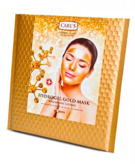 zlatá obličejová maska HYDROGEL GOLD MASK HYALURONIC INTENSE