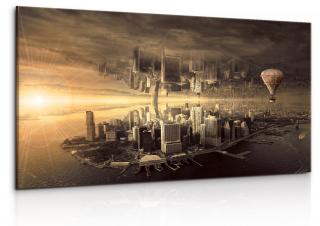 Fantasy New York Velikost (šířka x výška): 120x55 cm