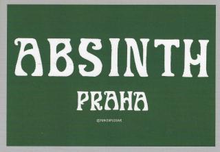 Pohlednice Absinth