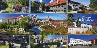 Pohlednice Český Krumlov - široká