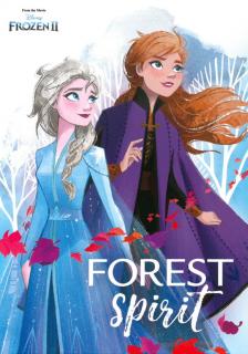 Pohlednice Ledové království (Frozen II) - Anna a Elsa, Forest Spirit