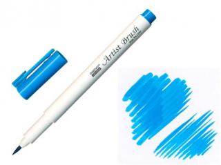 Popisovač se štětcovým hrotem - MARVY BLUE ARTIST BRUSH (modrý)