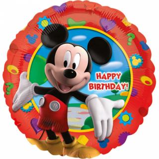 Balónek fóliový Mickey Mouse Happy Birthday 43 cm