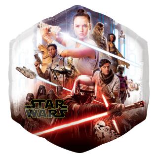 Balónek fóliový Star Wars Episode IX Vzestup Skywalkera 55x58 cm