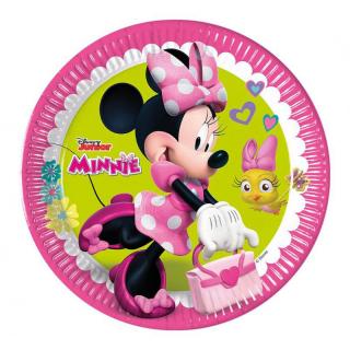 Papírové talíře Minnie Mouse, 23 cm, 8 ks