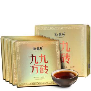 Solia 2015 Jiujiu cooked tea tmavý puerh cihla 5x81g  405g