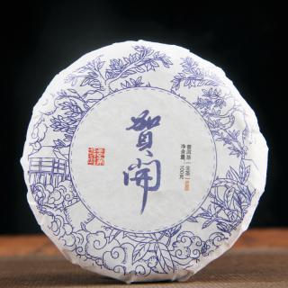 Solia 2021 Hekai Shaqing Ancient Tree zelený Puerh Qizi koláč 100g 