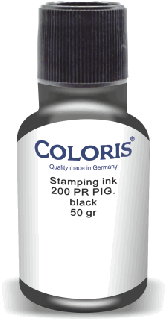 Barva Coloris ® 200 PR/P - 50ml Barva inkoustu: ČERNÁ