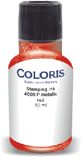 Barva Coloris ® 4000 P - 50ml Barva inkoustu: ČERVENÁ