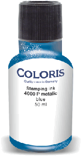 Barva Coloris ® 4000 P - 50ml Barva inkoustu: MODRÁ