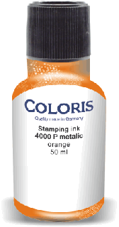 Barva Coloris ® 4000 P - 50ml Barva inkoustu: ORANŽOVÁ