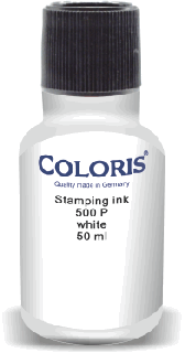 Barva Coloris ® 500 P - 50ml Barva inkoustu: BÍLÁ