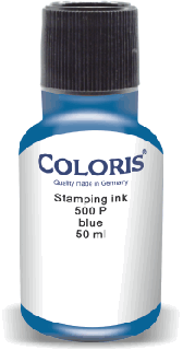 Barva Coloris ® 500 P - 50ml Barva inkoustu: MODRÁ