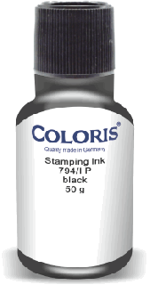 Barva Coloris ® 794/I P - 50ml Barva inkoustu: ČERNÁ