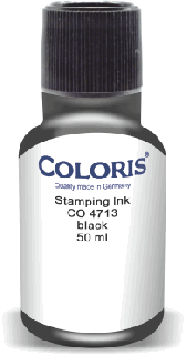 Barva Coloris ® CO 4713 - 50ml Barva inkoustu: ČERNÁ