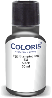 Barva Coloris ® na vajíčka - 50ml Barva inkoustu: ČERNÁ