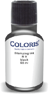 Barva Coloris ® R9 - 50ml Barva inkoustu: ČERNÁ