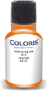 Barva Coloris ® R9 - 50ml Barva inkoustu: ORANŽOVÁ