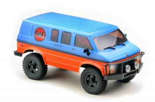 Absima Mini Crawler CR-18 EVO Rock Van 1:18 RTR - modro-oranžový