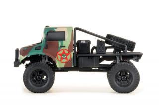 Absima Mini Crawler CR-18 EVO Trail Hunter V2 1:18 RTR - zeleno hnědý