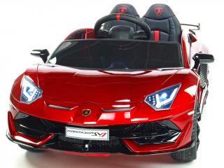 Lamborghini Aventador s 2.4G, lakované vínovou metalízou