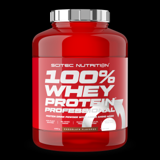 100% Whey Protein professional 2350 g - Scitec Nutrition (Lahodný syrovátkový protein)