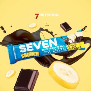 7Nutrition SEVEN bar - 77 g (Bezlepková proteinová tyčinka.)