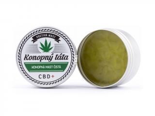 CBD konopná mast - Konopný táta (Mast z technického konopí, kterou využijete na spoustu způsobů)