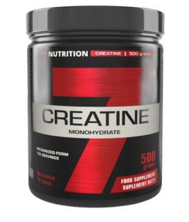 Creatin Monohydrát 500 g - 7Nutrition (Creatin v práškové formě.)