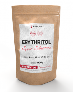 Erythritol 1000 g - 7Nutrition (Náhrada cukru bez výčitek.)