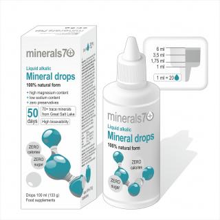 Mineral Drops liquid 100 ml - Ovonex (Koncentrát s vysokým obsahem hořčíku)