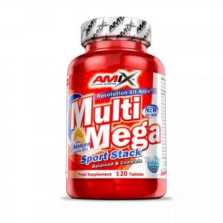 Multi Mega Stack 120 tbl - Amix Nutrition (Komplex vitamínů a minerálních látek.)