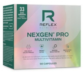 NEXGEN PRO 90 kapslí - Reflex nutrition  (Čistota, účinnost, kvalita a minimum pojiv je garancí maximální využitelnosti)