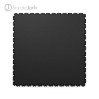 Vinylová zátěžová dlaždice SimpleJack Lara Negatron 65 x 65 cm Barva: Černá