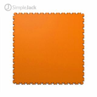 Vinylová zátěžová dlaždice SimpleJack Lara Negatron 65 x 65 cm Barva: Oranžová