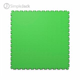 Vinylová zátěžová dlaždice SimpleJack Lara Negatron 65 x 65 cm Barva: Zelená světlá