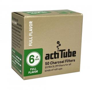 Cigaretové filtry Acti Tube 50ks extra slim 6mm