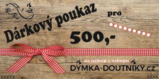 Dárkový poukaz 500