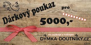 Dárkový poukaz 5000