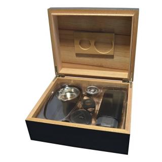 Doutníkový Humidor Set černý