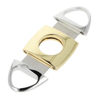 Doutníkový ořezávač Faro silver/gold, 22mm