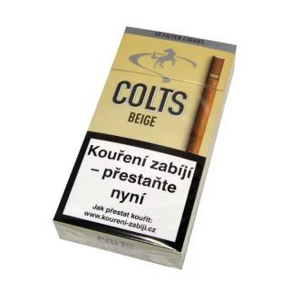 Doutníky Colts Filter Beige, 10ks