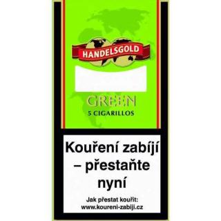 Doutníky Handelsgold Green bez špičky, 5ks